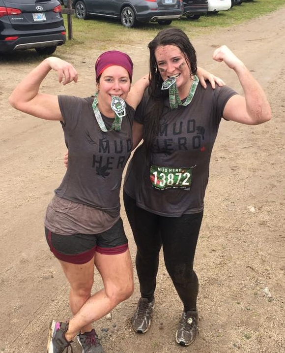 Cheep Girls at a Mud Run